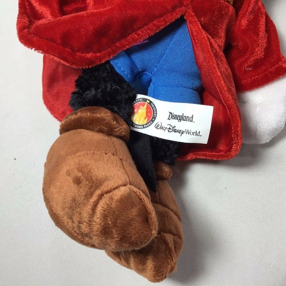 Fantasia Mickey Mouse Disney World  Sorcerer Plush - Picture 4 of 8